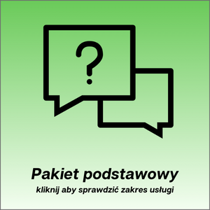 PAKIET PODSTAWOWY bez opieki mailingowej