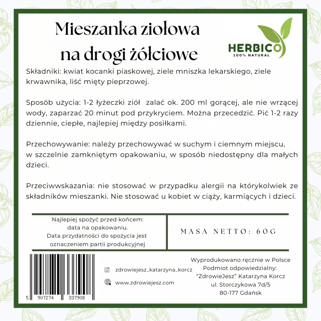 etykieta drogi żółciowe